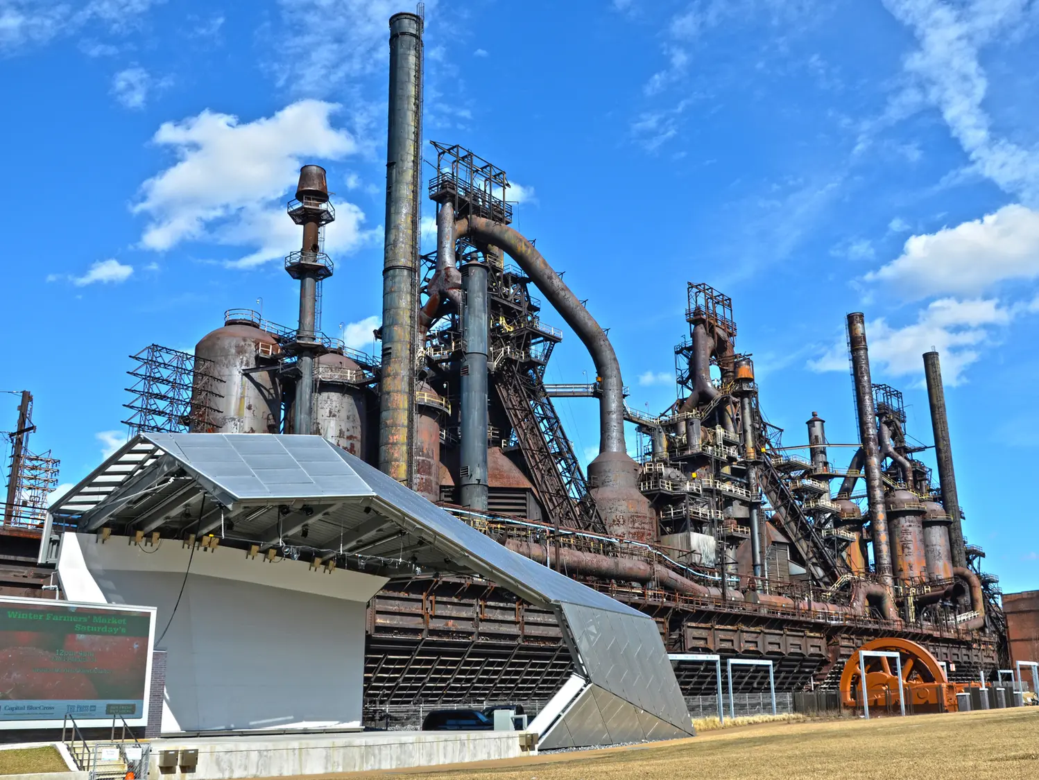 Steel plant in Lehigh Valley